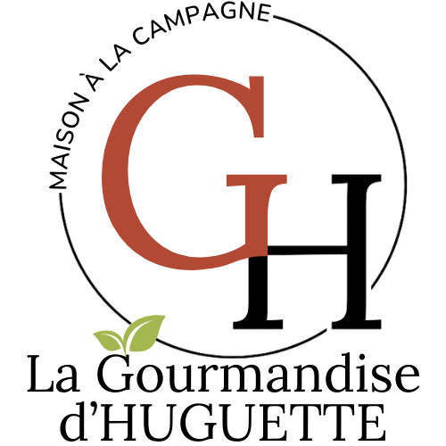 logo principale noir la gourmandise dhuguette gite campagne beynac perigord noir dordogne